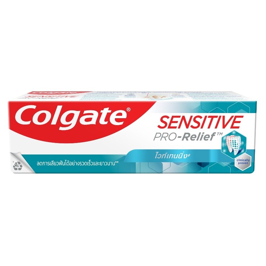 Colgate Toothpaste Sensitive Pro-Relief Whitening 110 G. - Blue