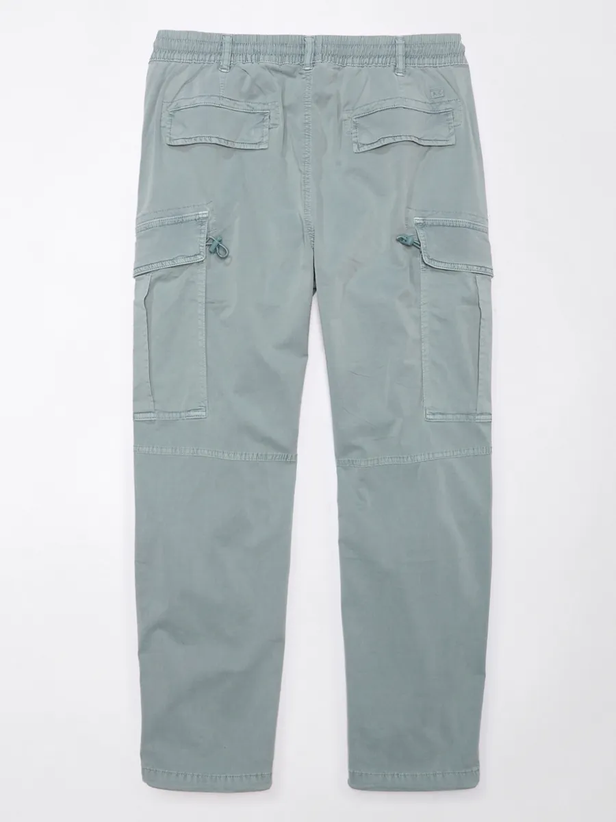 AMERICAN EAGLE MEN 4878 XAVIER PARACHUTE PANT 401 LIGHT BLUE