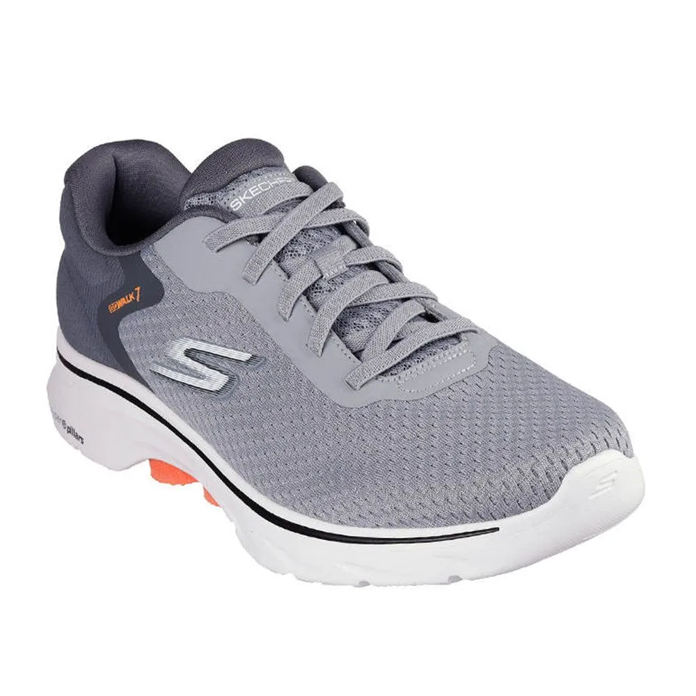 SKECHERS Men Training Shoes GO WALK 7™ - The Construct Grey - SK108SH754EFTH