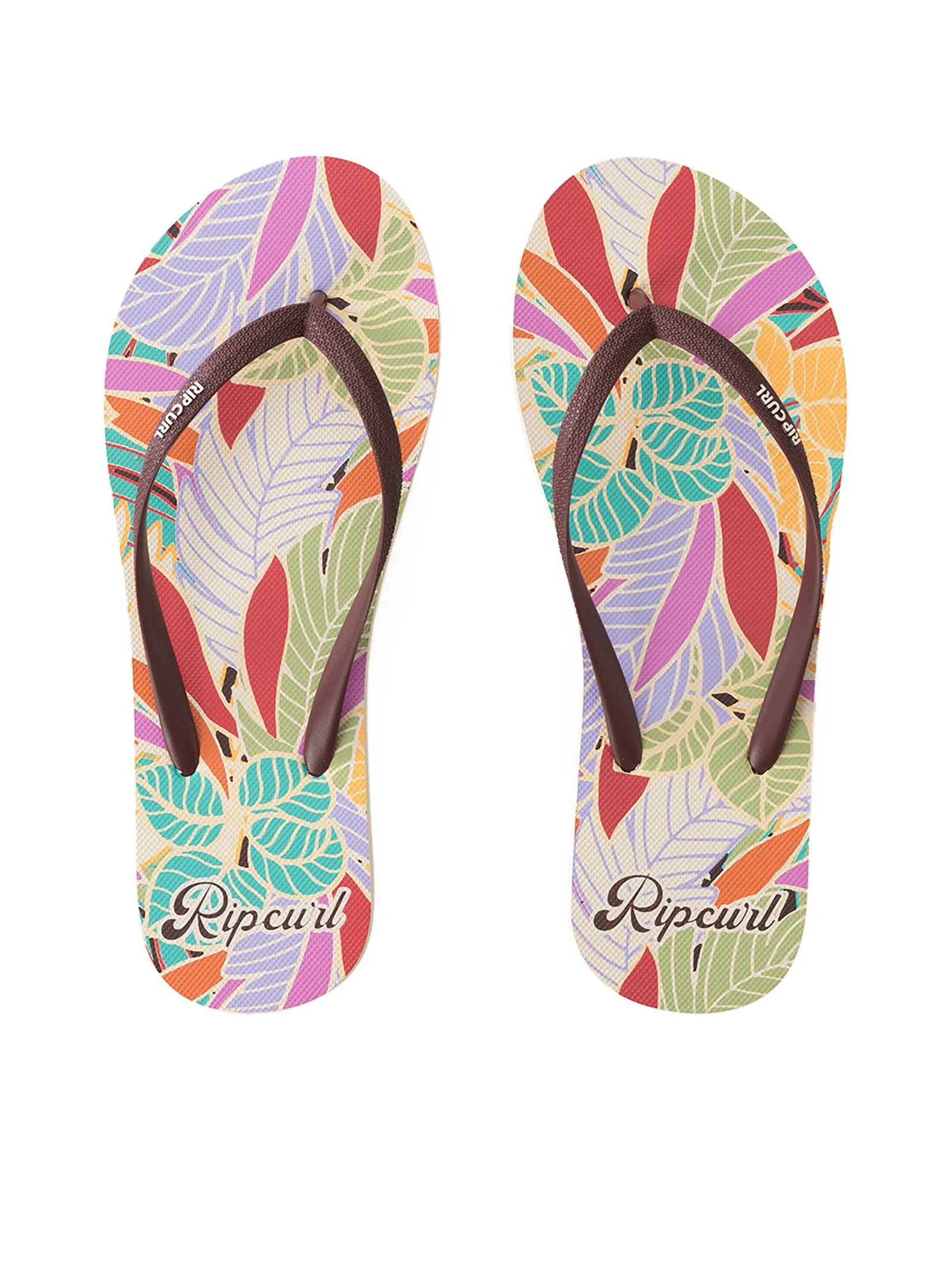 RIP CURL Women Sandals Mixed Bloom Open Toe Dark Chocolate