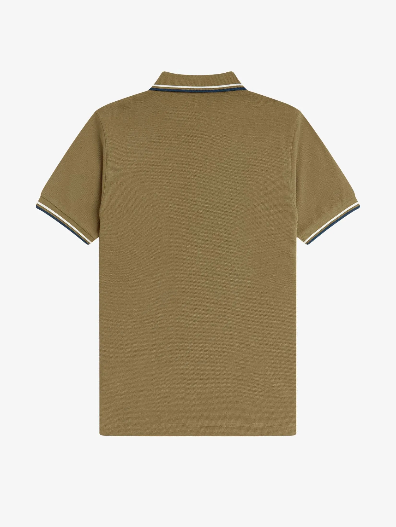 FRED PERRY Men TWIN TIPPED FRED PERRY SHIRT   Khaki
