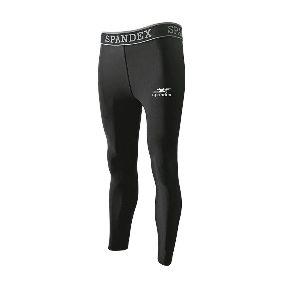 SPANDEX Black-YL001-Compression Long pants