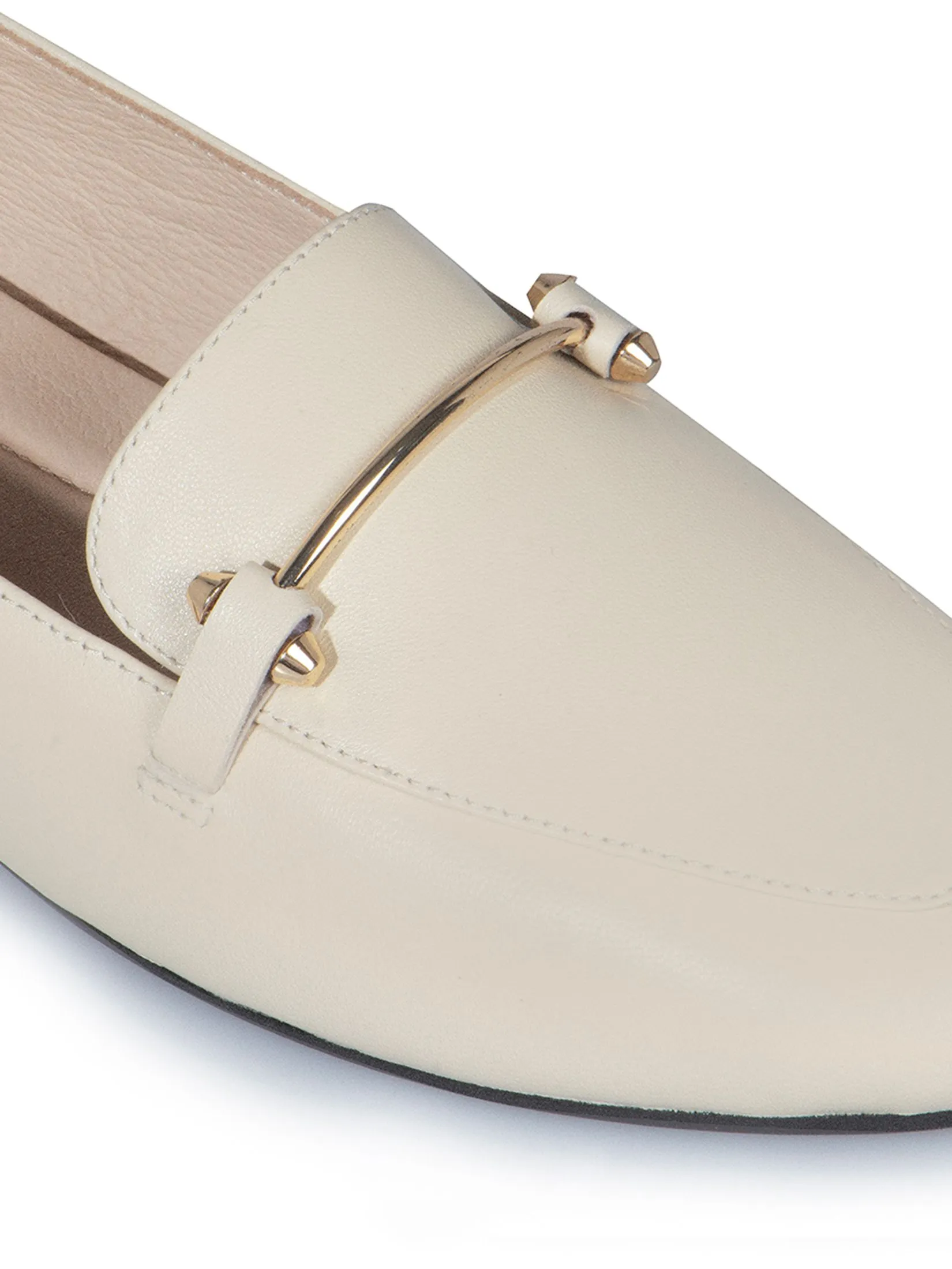 KENNETH COLE WOMEN FLATS ABIGAIL LOAFER / WHITE