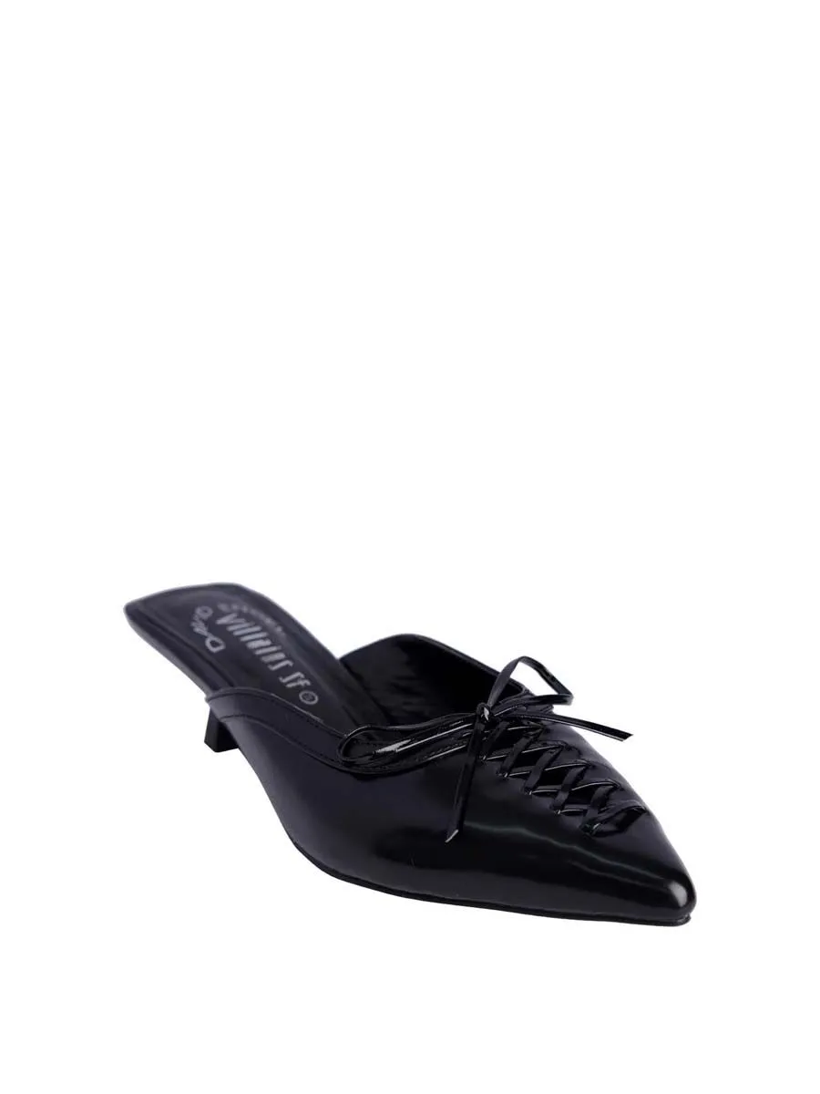 VILLAINS SF LINQ Mules BLACK