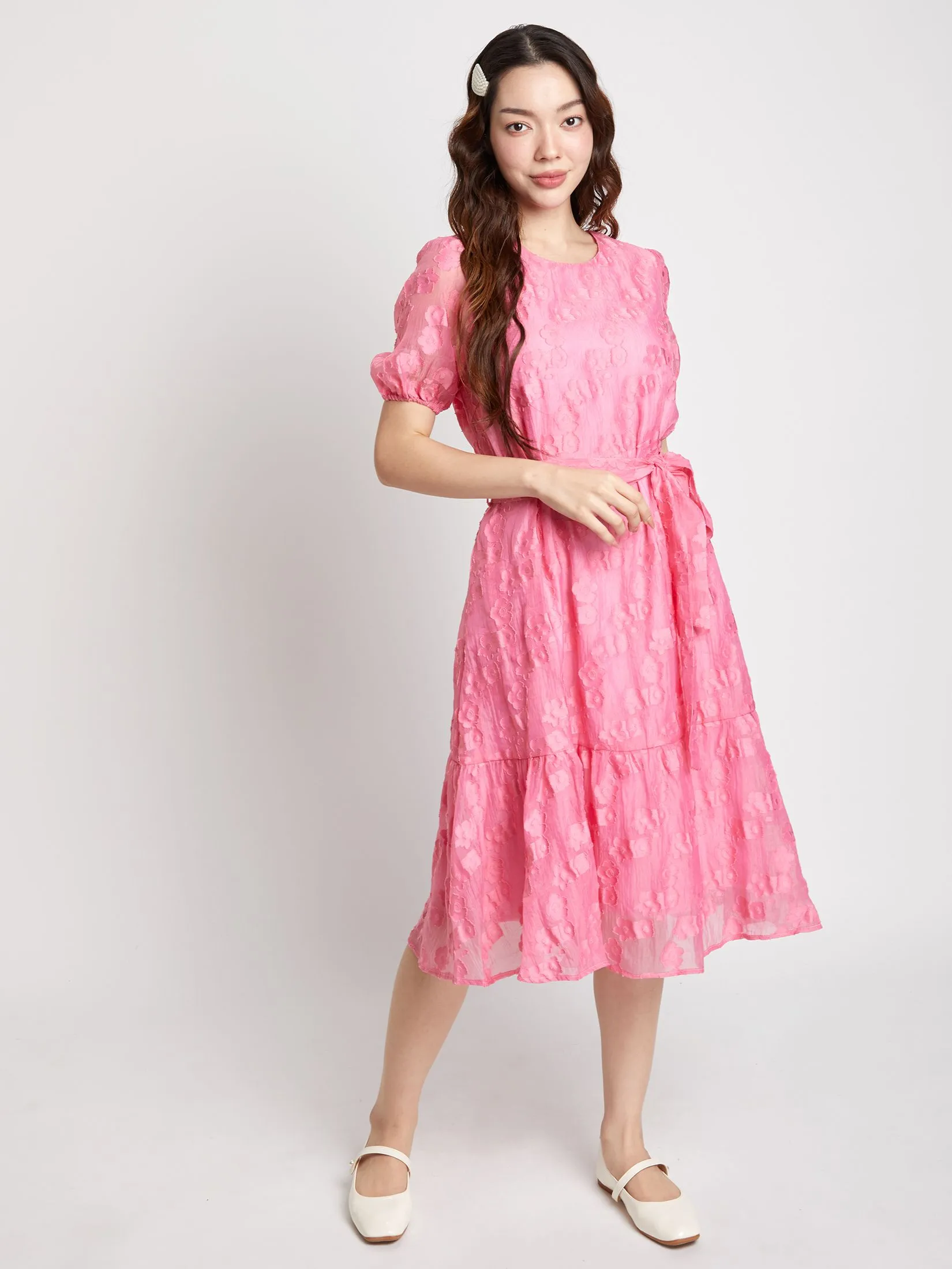 LOLITA Womes Dress Short Sleeves Solid