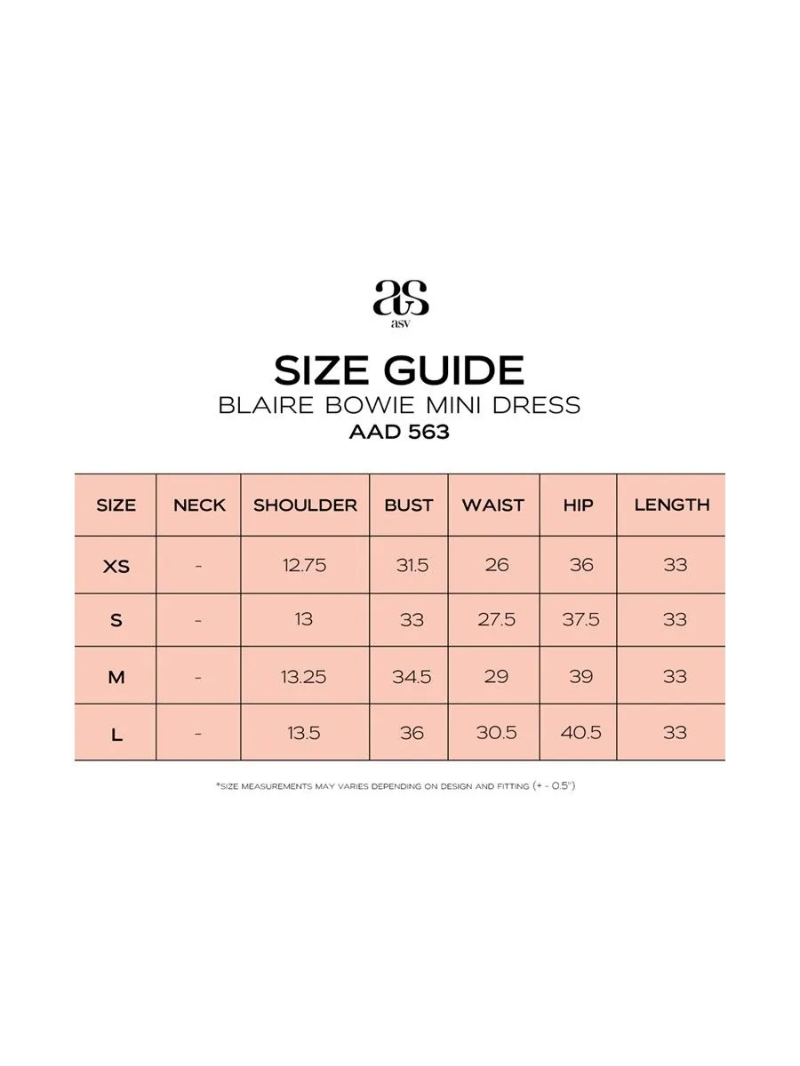 ASV ( SS24 )Blaire Bowie Women Mini Dress Pink