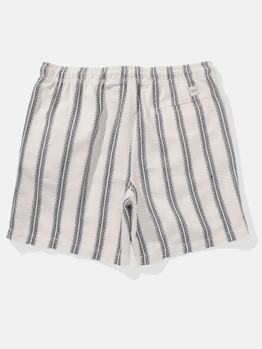 AMERICAN EAGLE MEN 7759 IAGO 7 IN LIVED IN TREKKER SHORT 100 WHITE