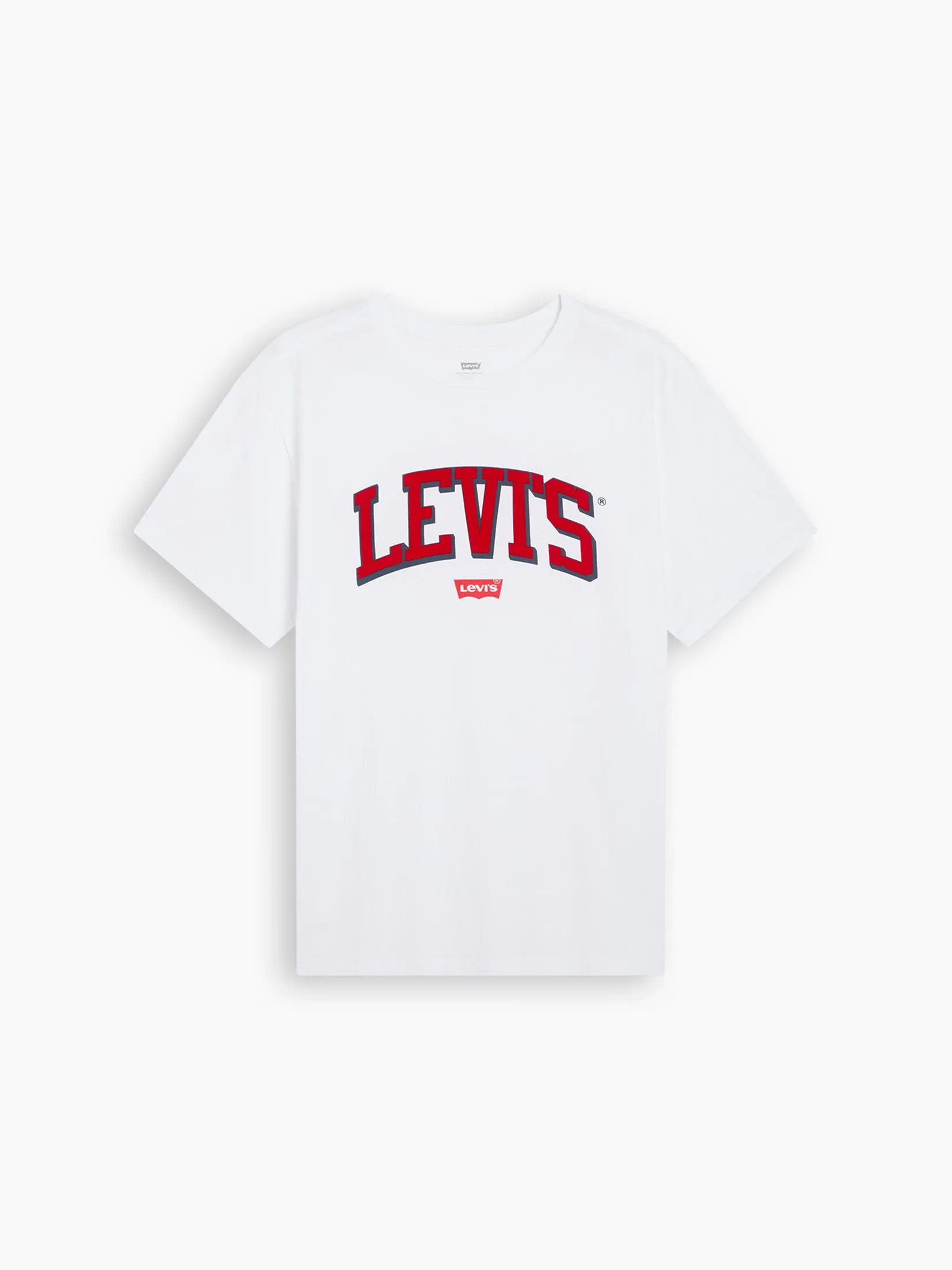 LEVI'S Men's Relaxed Baby Tab Tee White