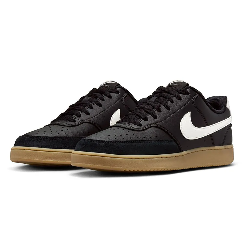 NIKE Court Vision Low Men Casual Shoes Black - NI083SH661EOTH