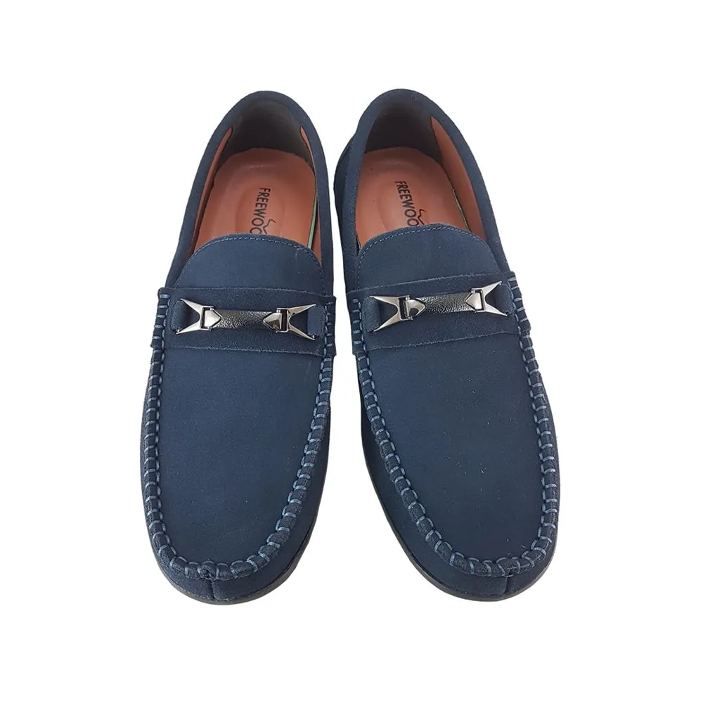 FREEWOOD SHOES Men Loafer acc-Grey