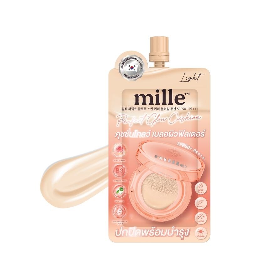 Mille Perfect Glow Cushion SPF50 6g 01 - 02 Natural