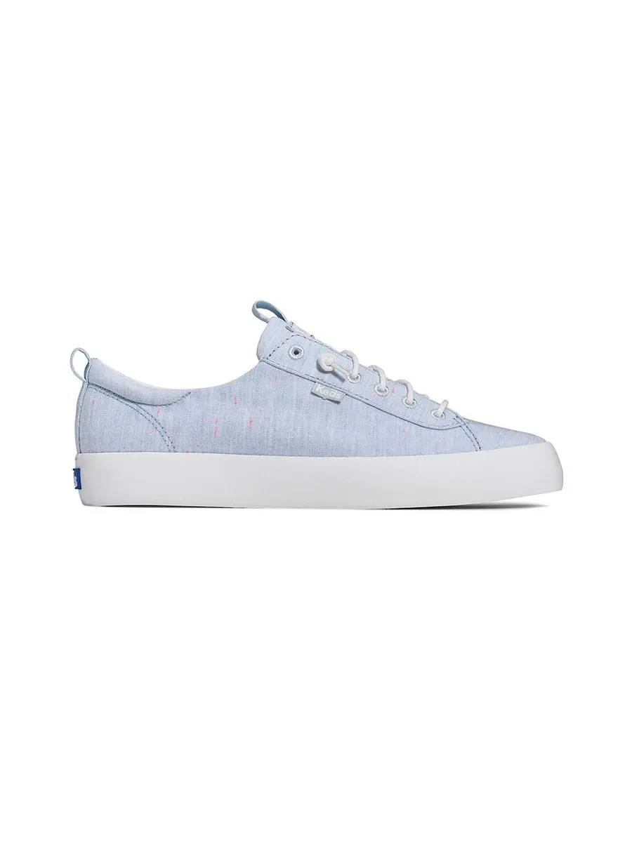 KEDS Women Kickback Chambray Blue Size - 5 US