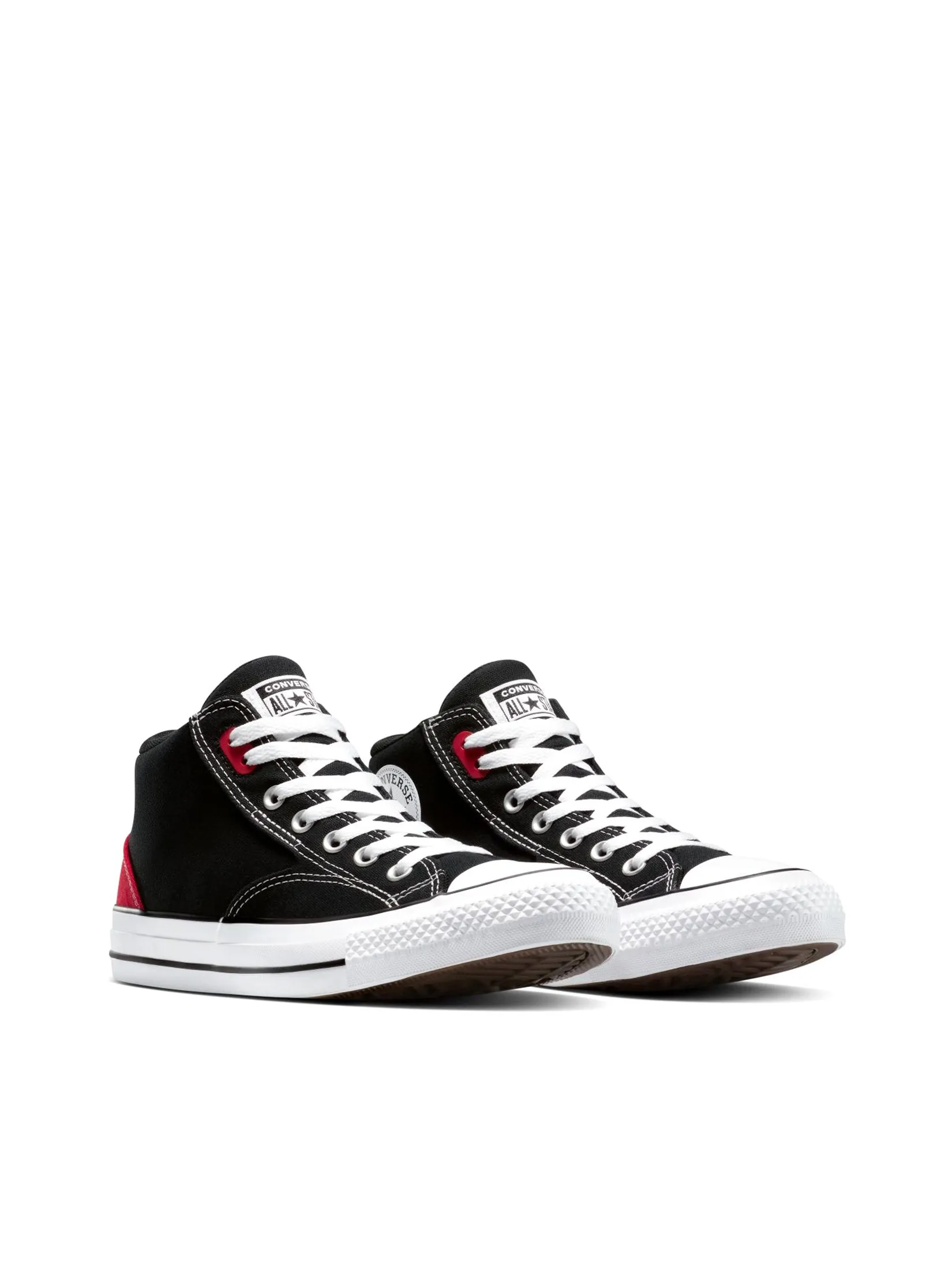 CONVERSE Men Sneakers CTAS Malden Street Seasonal Color Mid Black/Red