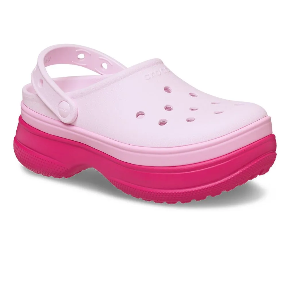 CROCS Classic Stacked Clog Unisex Casual Shoes Pink - CR024SH861EMTH