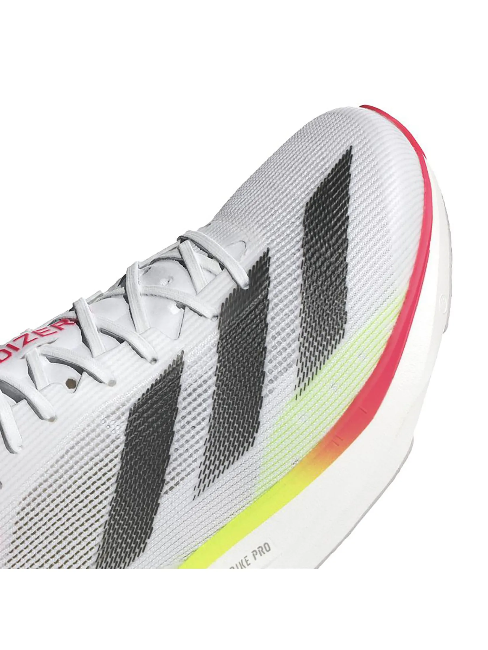 ADIDAS Men Running Shoes Adizero Takumi Sen 10 Cloud White / Core Black / Lucid Red