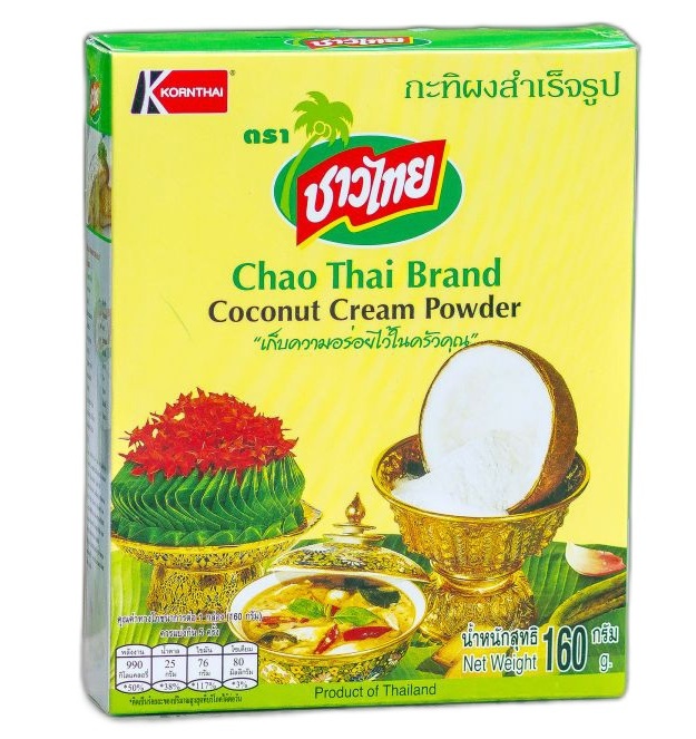 Сухое кокосовое молоко - сливки Chao Thai 60 гр