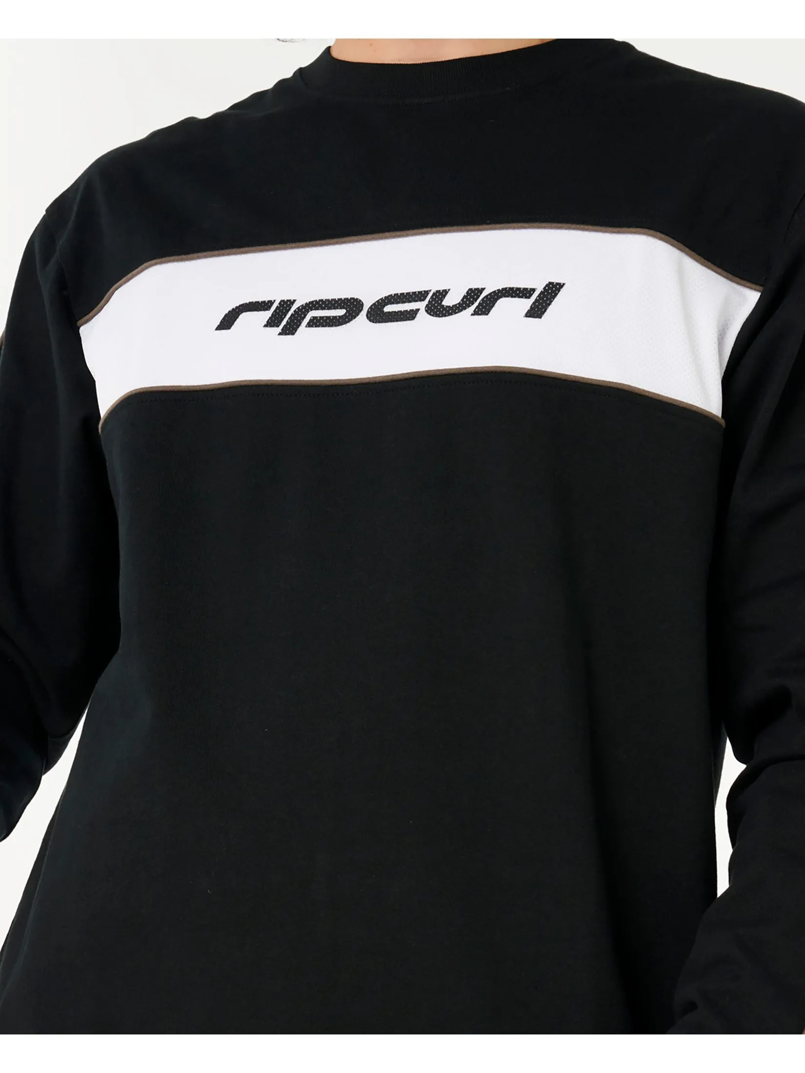RIP CURL Men T-Shirt Archive L/S Black