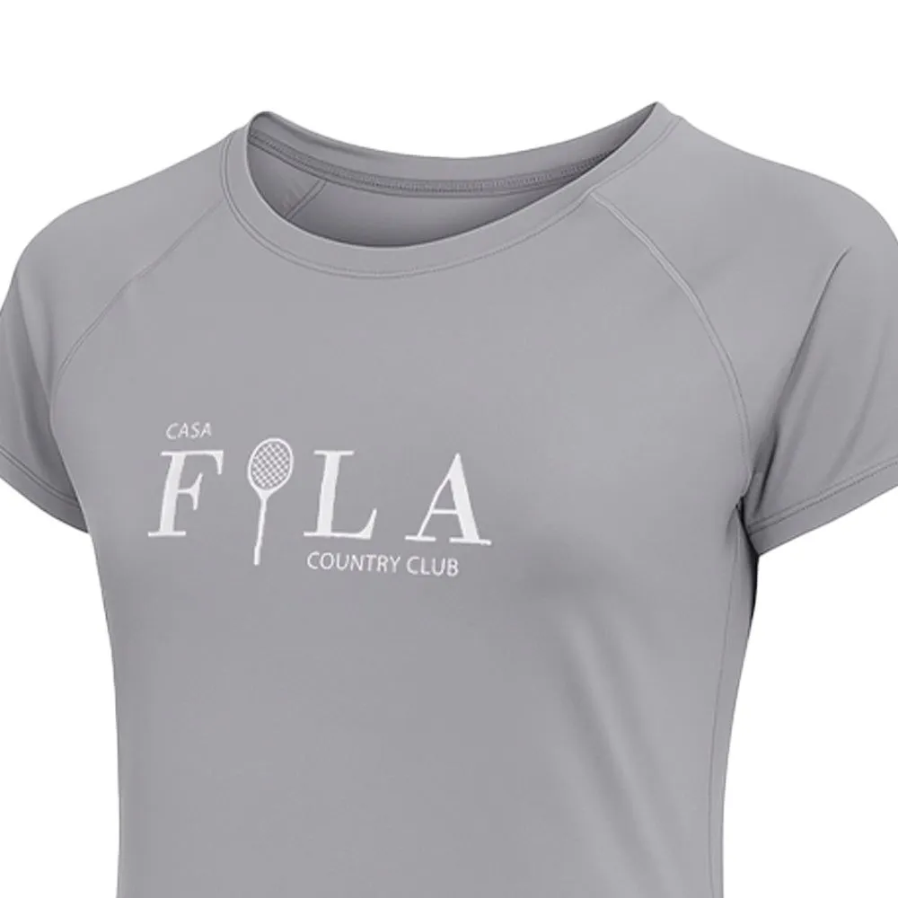 FILA Women Training T-Shirt Iconic Grey - FI039AP088EMTH