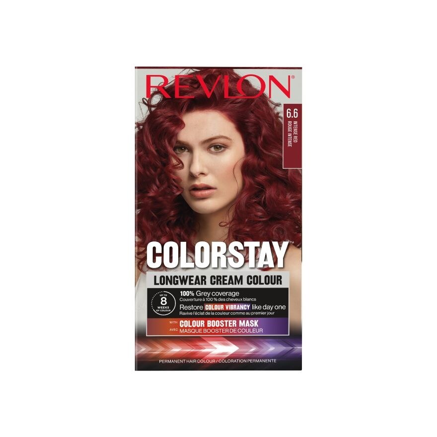 Revlon Cream Colour Colorstay Longwear No.6.6 Intense Red - 6.6 Intense Red