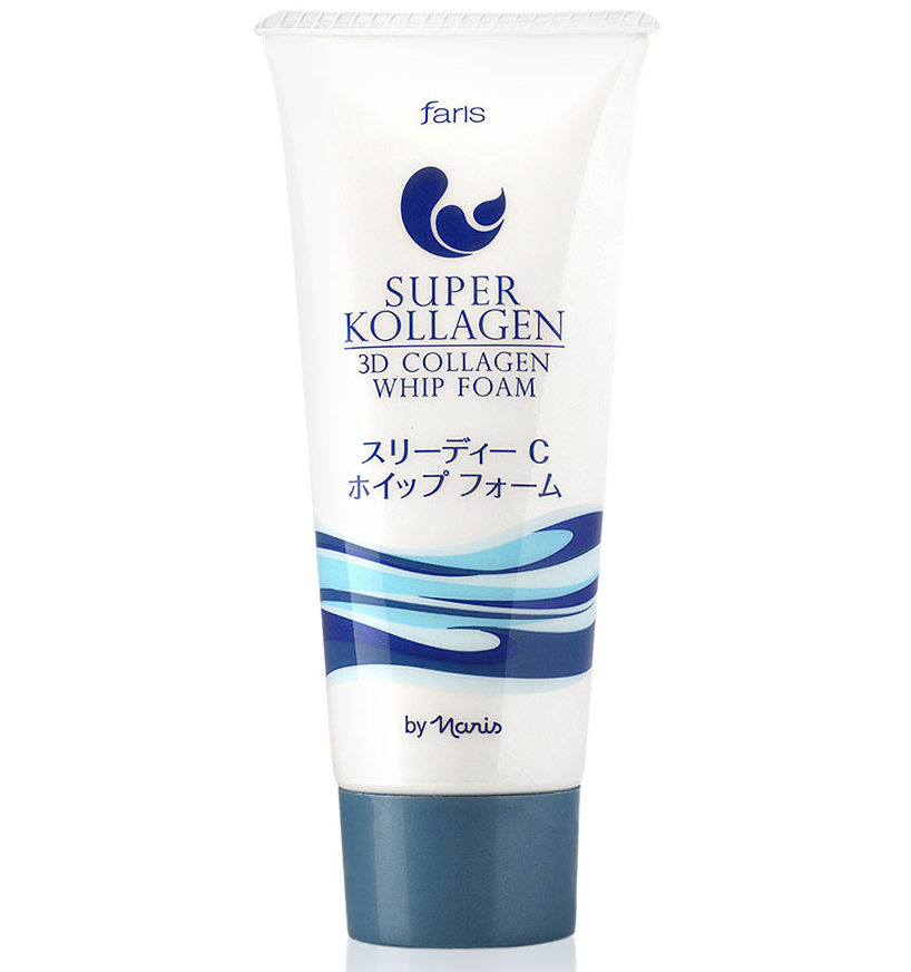 Японская пенка для умывания Super Kollagen Faris 80 гр