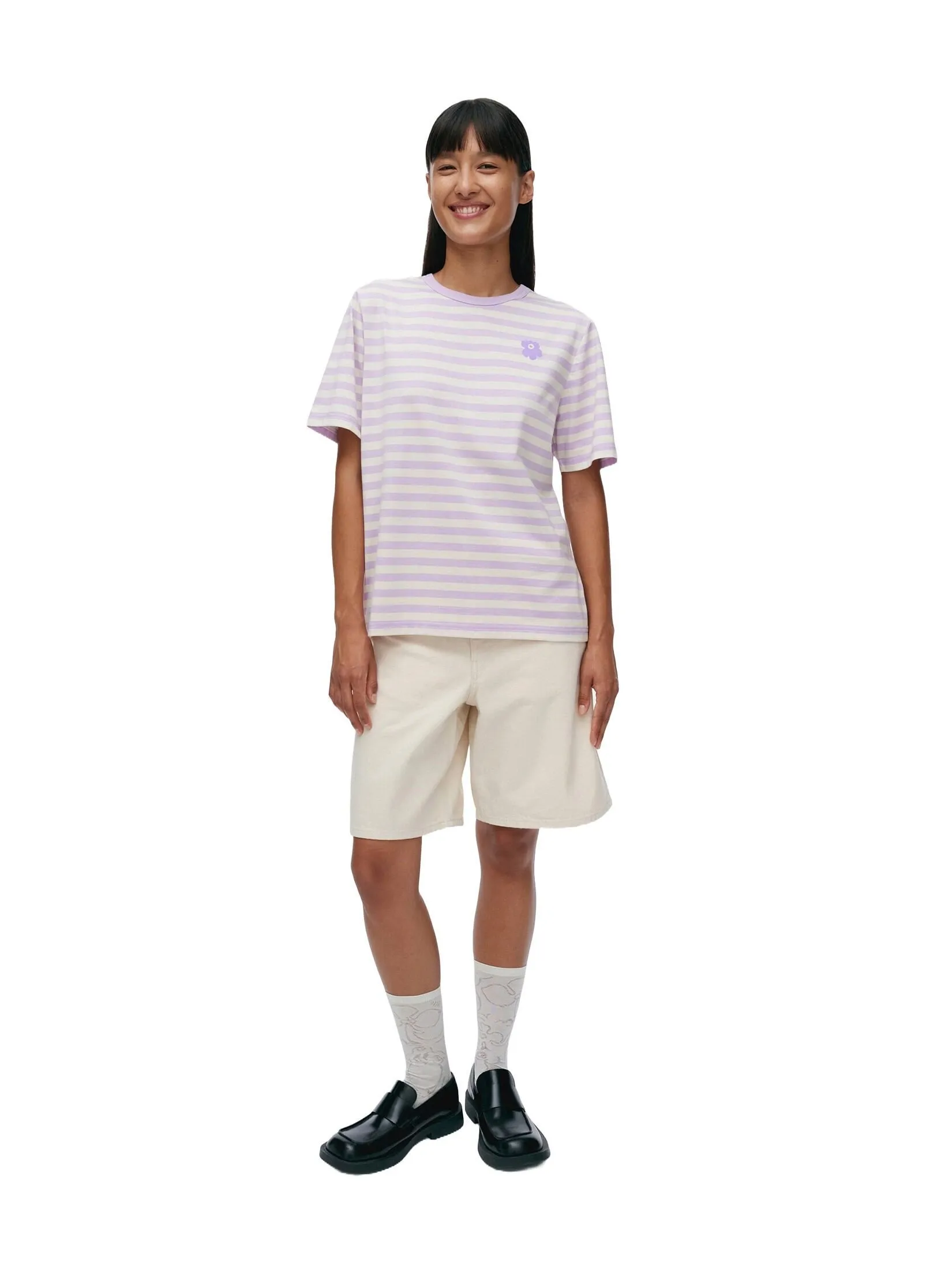 MARIMEKKO LILAC UNISEX TASARAITA UNIKKO SS