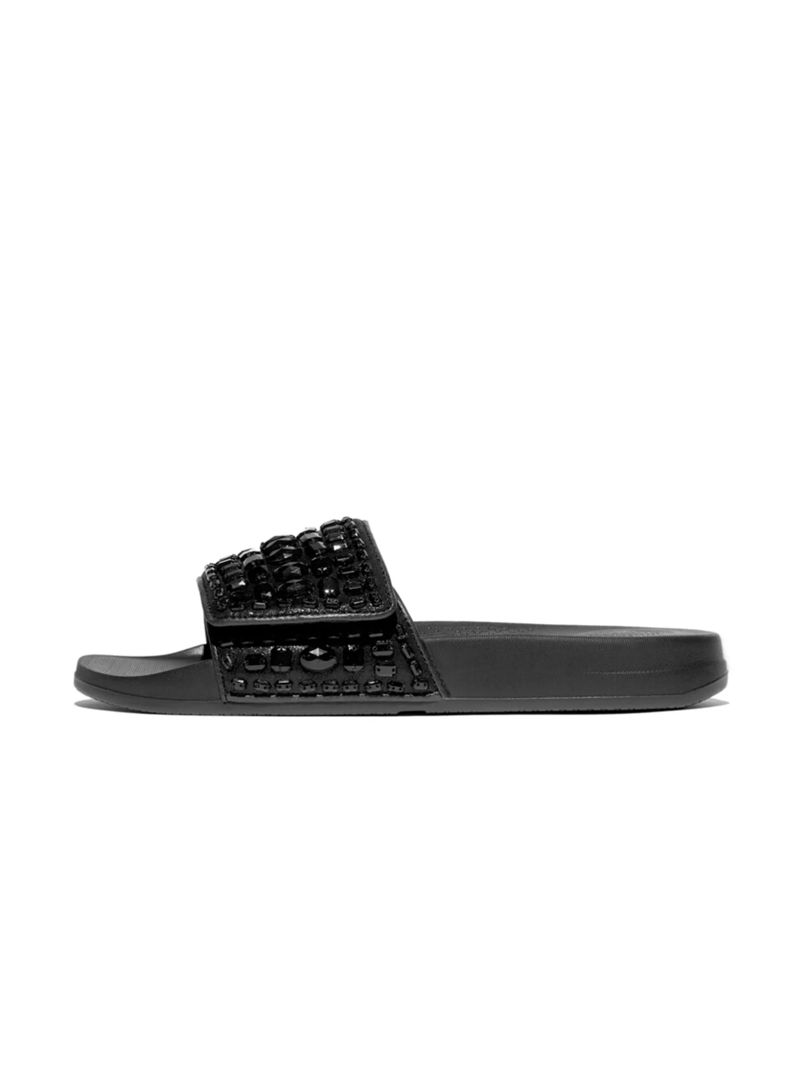 FitFlop™ WOMEN'S iQUSHION ADJ.MULTI-CRYSTAL S BLACK