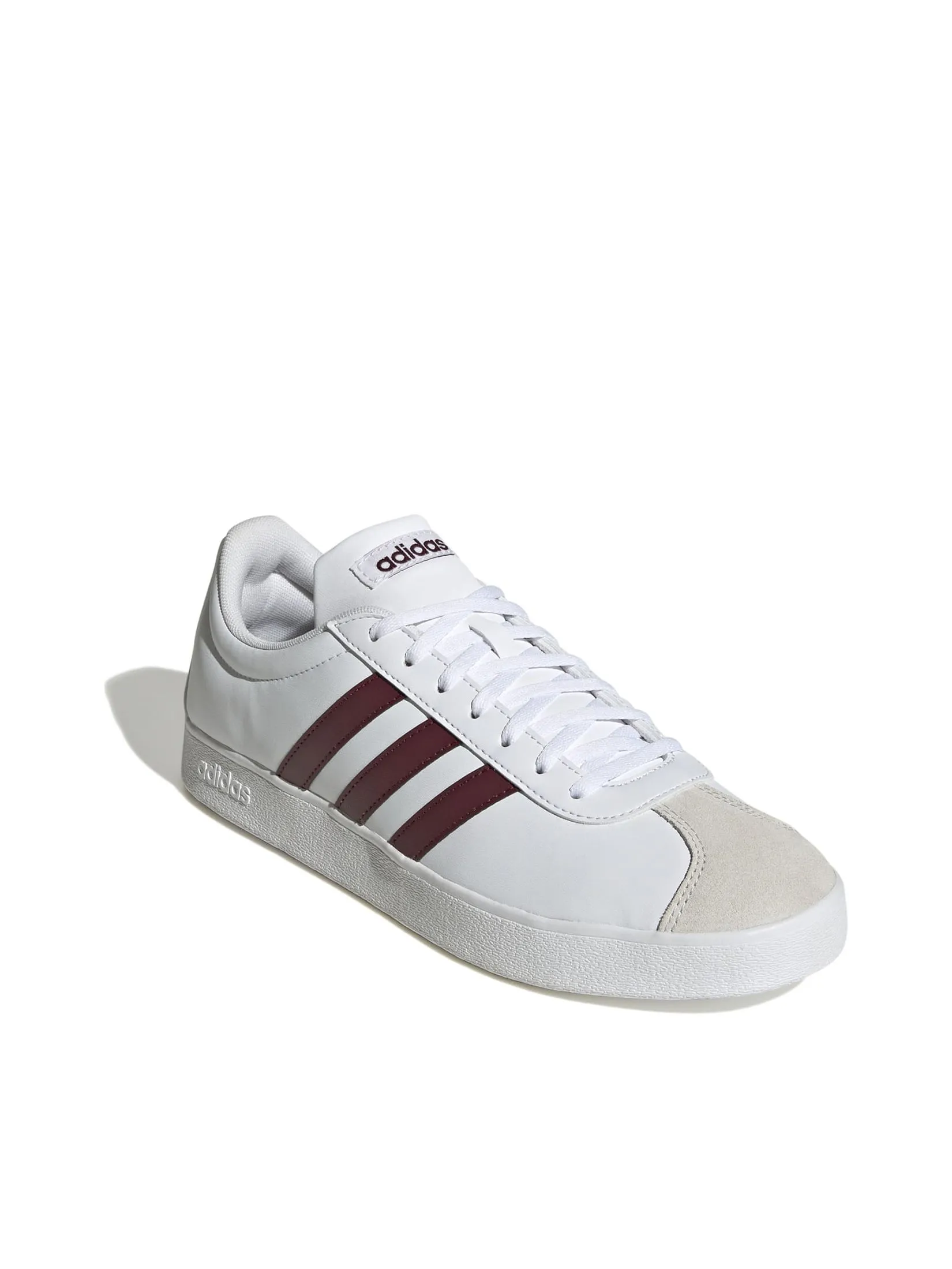 ADIDAS Men Sneakers VL Court Base ID3713 Cloud White / Shadow Red / Grey One