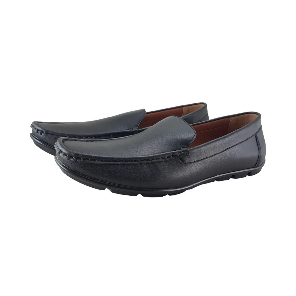 FREEWOOD SHOES Men Loafer plain-black
