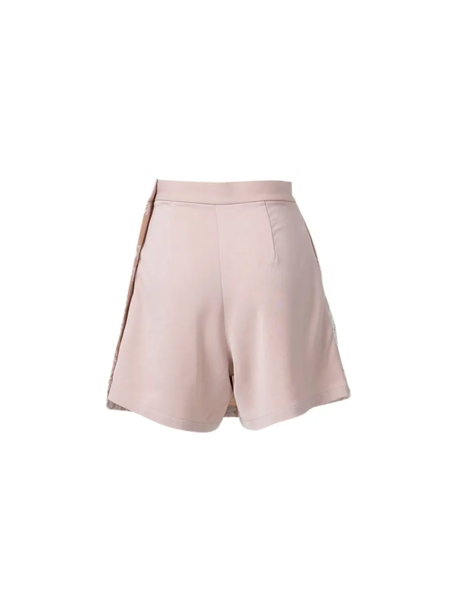 AMASS ME Women Rabbit Whisper Skirts Pants Pink