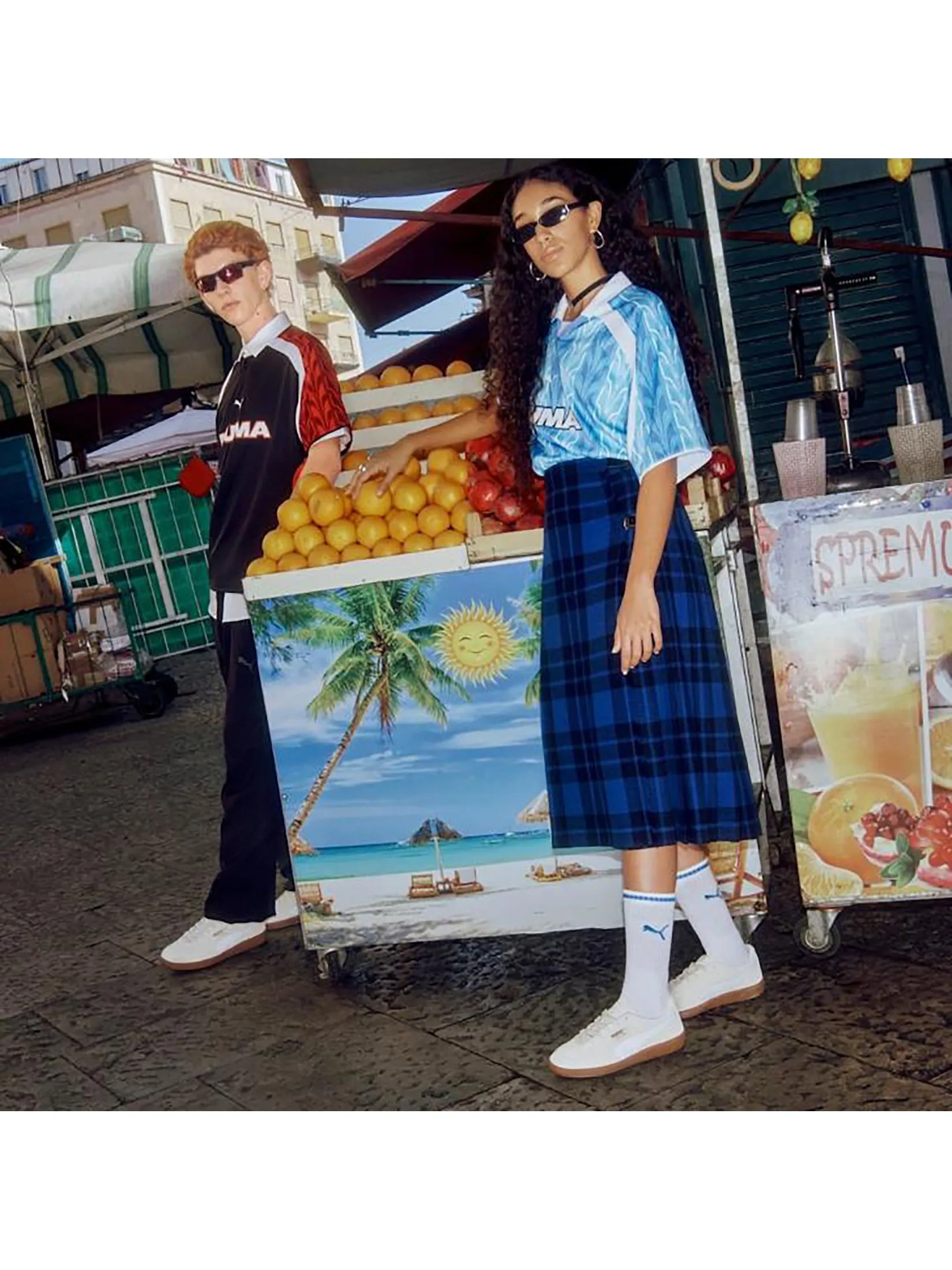 PUMA Unisex Sneakers Palermo Alpine Snow-PUMA White