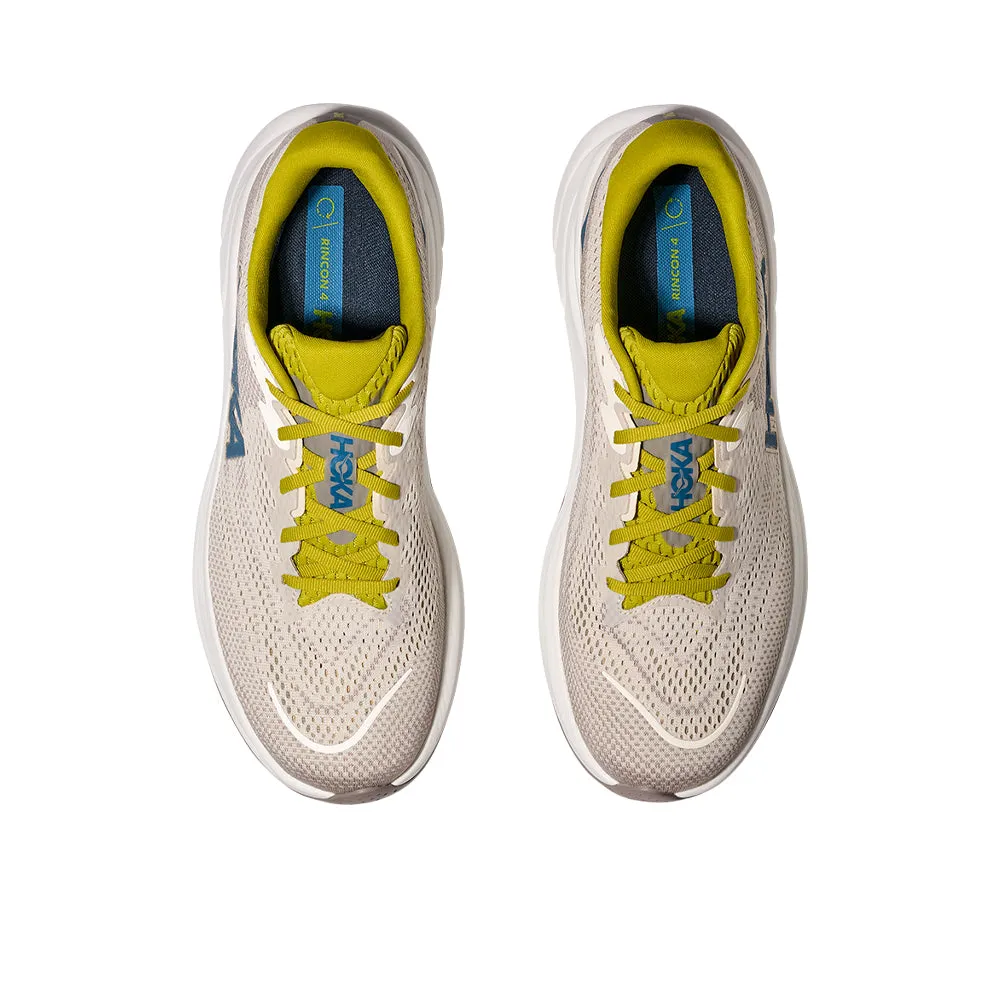 HOKA Rincon 4 Wide Men Running Shoes Beige - HO229SH138ELTH