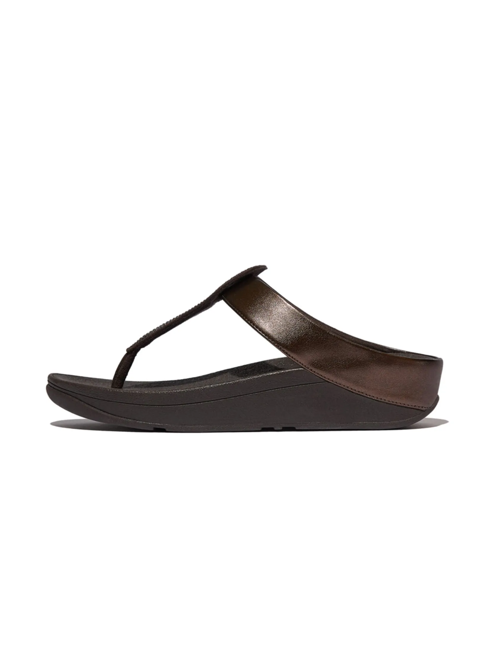 FitFlop™ WOMEN'S FINO CRYSTAL METALLIC TOE-POST BROWN