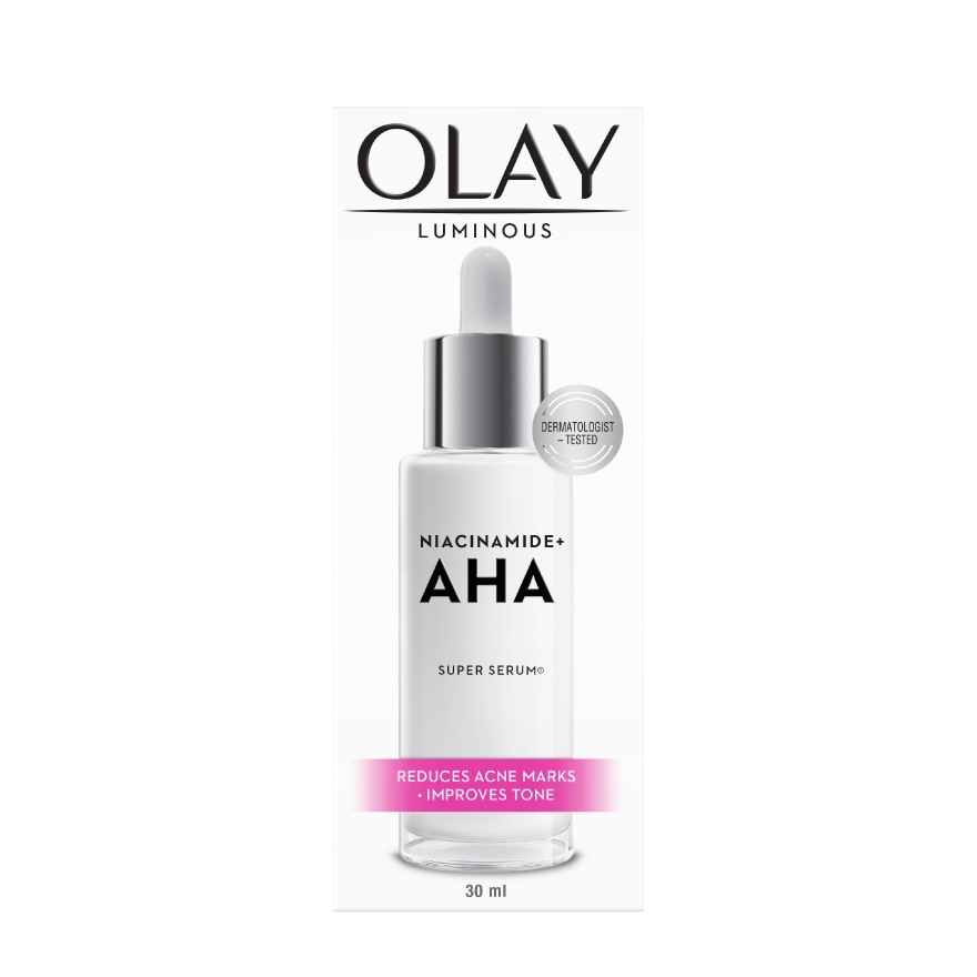 Olay Luminous Niacinamide + AHA Super Serum 30 Ml.