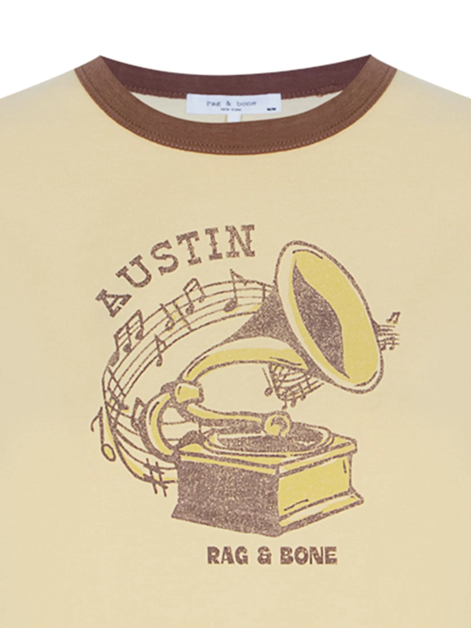 RAG & BONE Women Rb Austin Ringer Tee