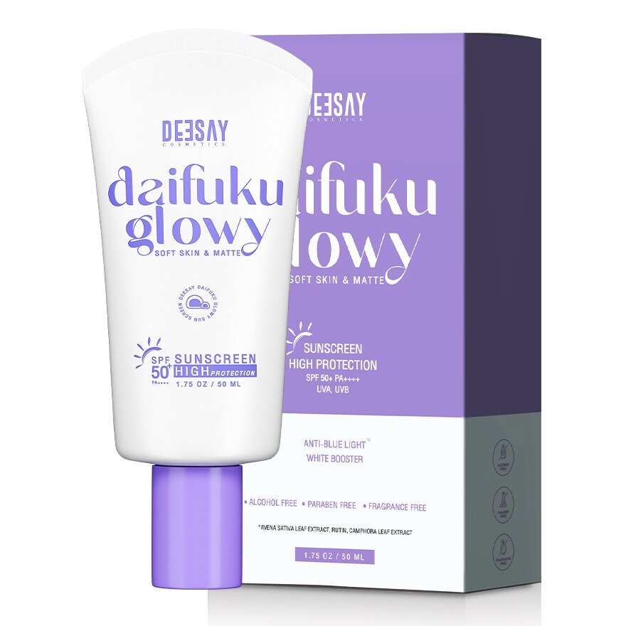Deesay Daifuku Glowy Soft Skin  Matte Sunscreen High Protection SPF 50+ PA++++ 50ml. - N/A
