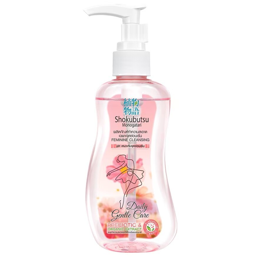 Shokubutsu Monogatari Feminine Cleansing Daily Gentle Care 150 Ml. - Pink