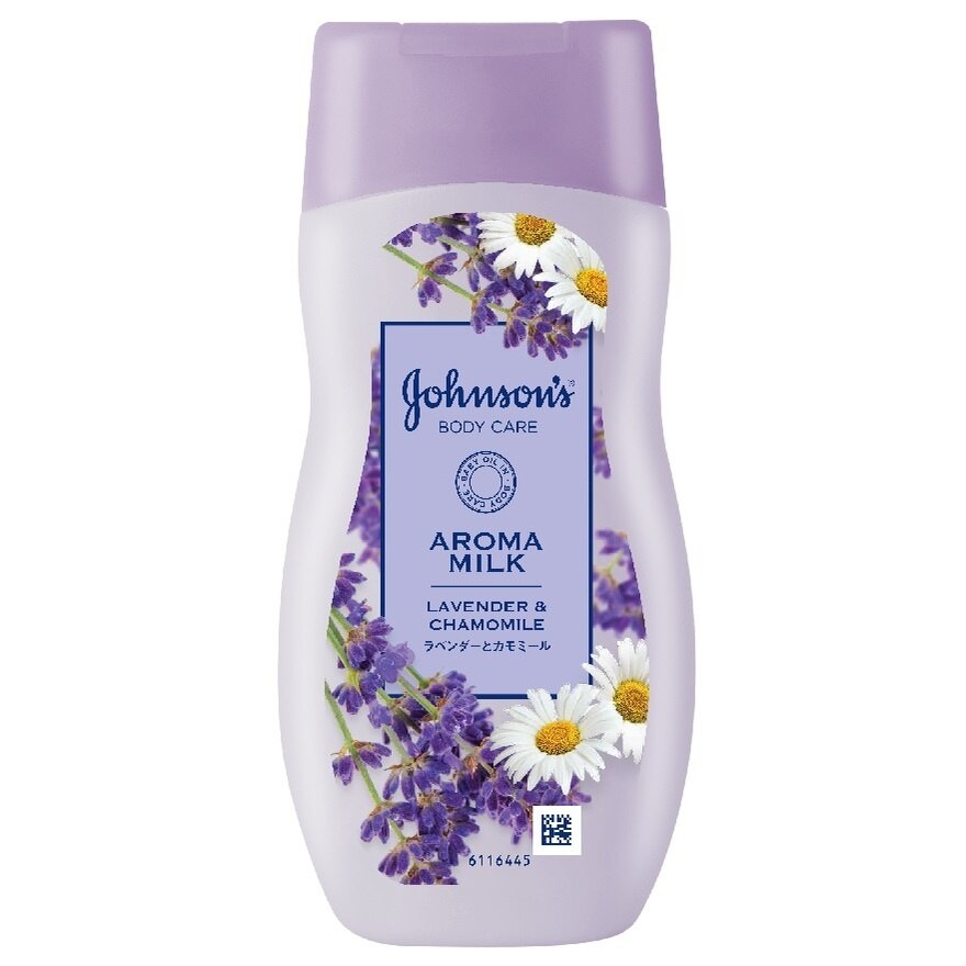 Johnson's Body Care Aroma Milk Lavender  Chamomile 200 Ml. - Purple