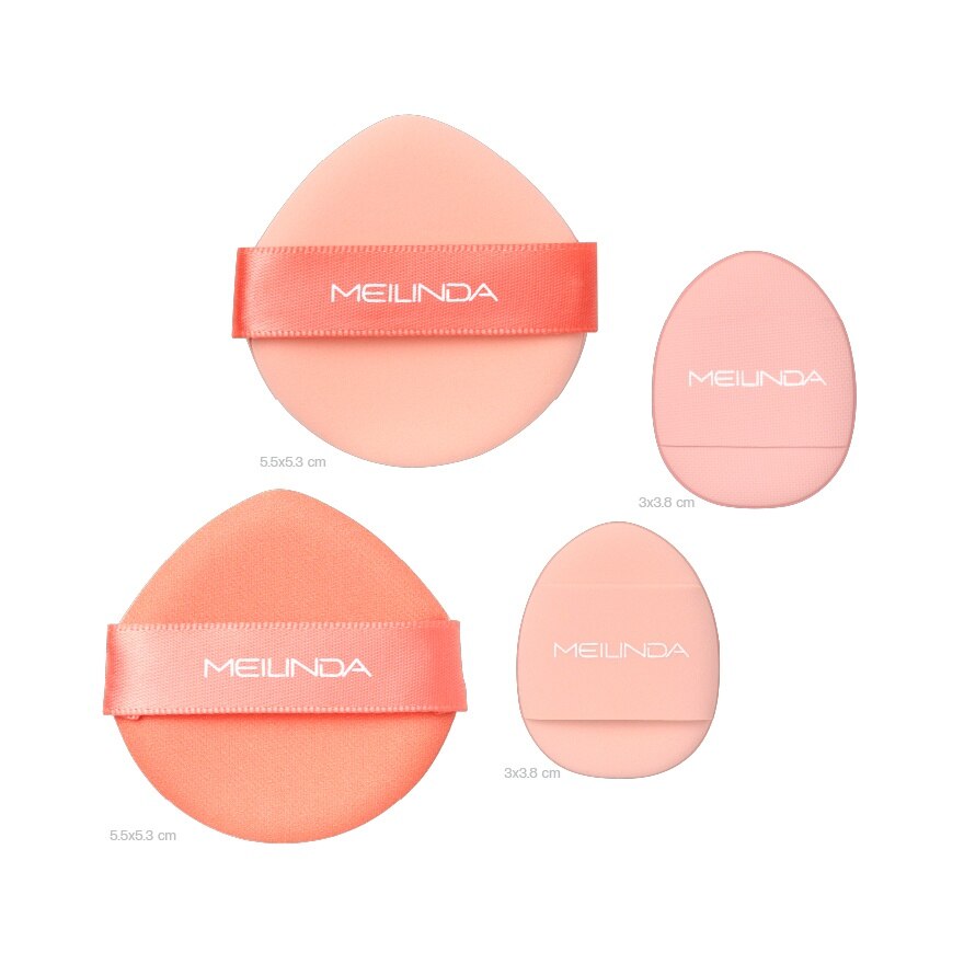 Meilinda Mellow Puff Mart 4pcs. Cushion Puff