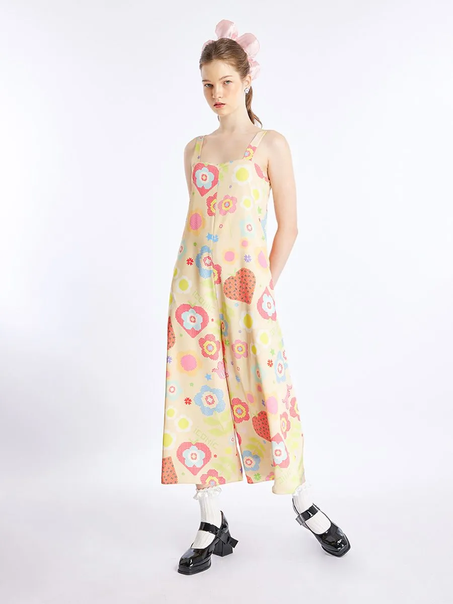 ICONIC WOMAN CREAM NELLIE JUMPSUIT