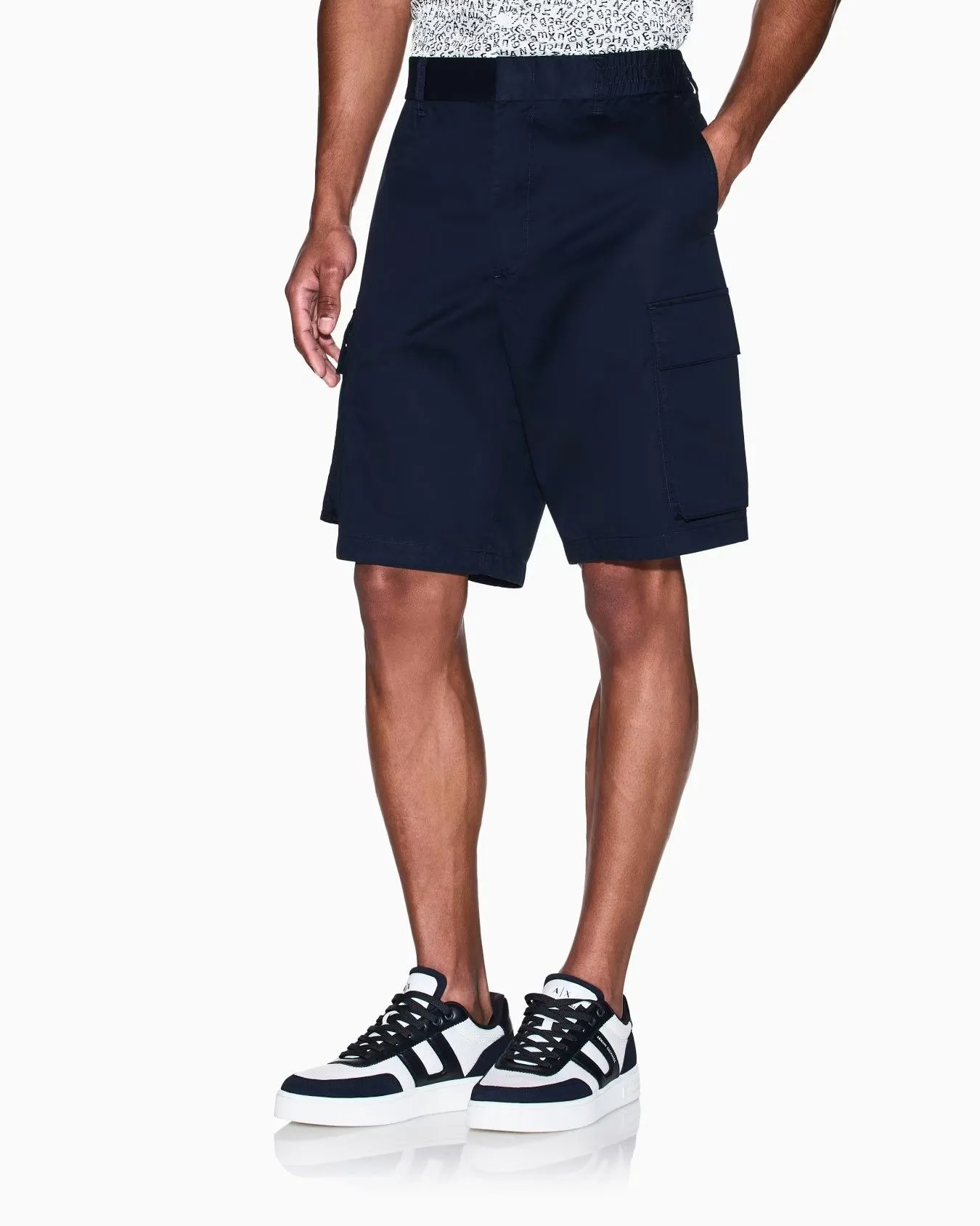 ARMANI EXCHANGE Shorts Male XM000944-AF11882-UB101 Navy Blue