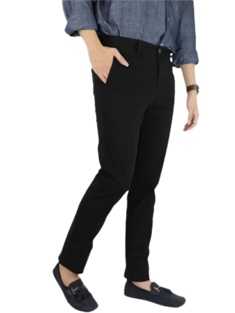 BOVY MEN'S SLAG-CHINO PREMIUMCOTTON BLACK