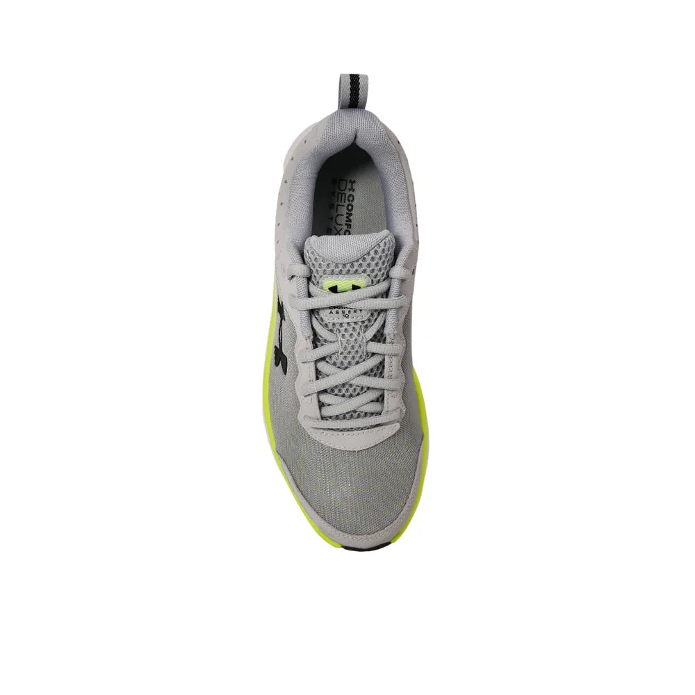 UNDER ARMOUR Charged Assert 10 Men Running Shoes Grey - UN127SH906ENTH