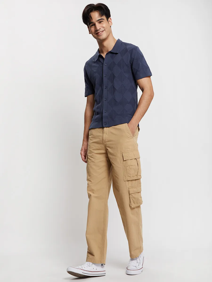 DEFRY 01 Men Shirt Short Sleeve