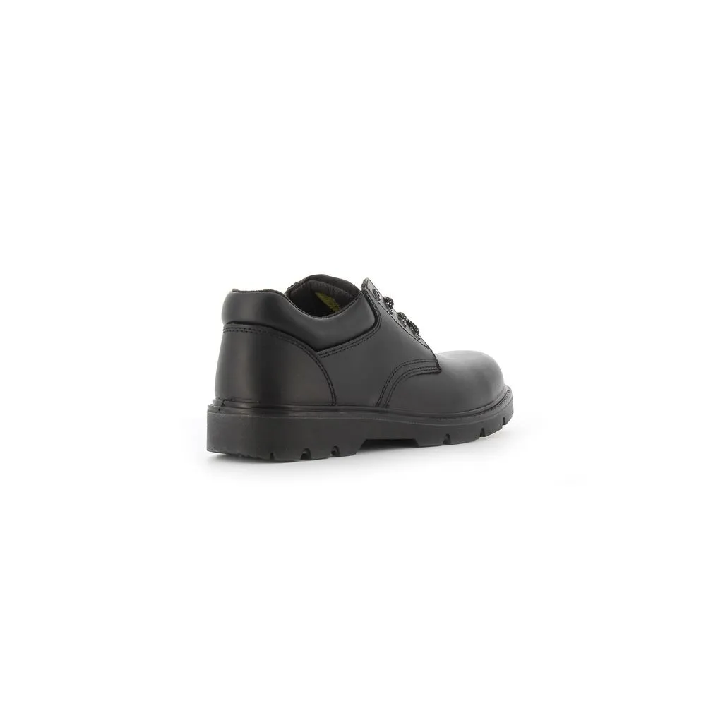SAFETY JOGGER Black Leather Safety Shoes X1110