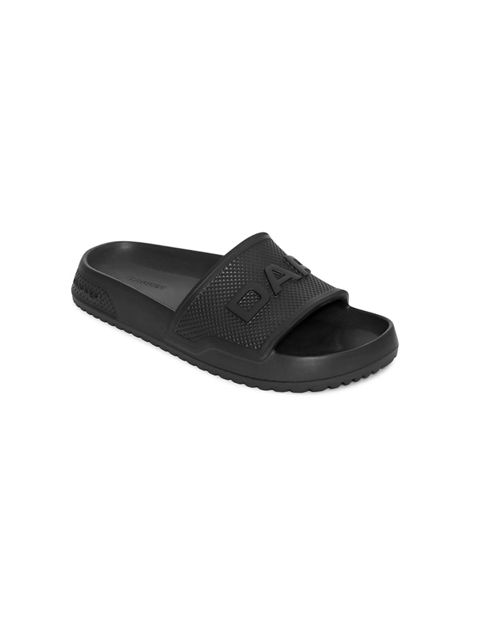 DAPPER DAPPER Iconic Comfort Pool Slide Sandals Black