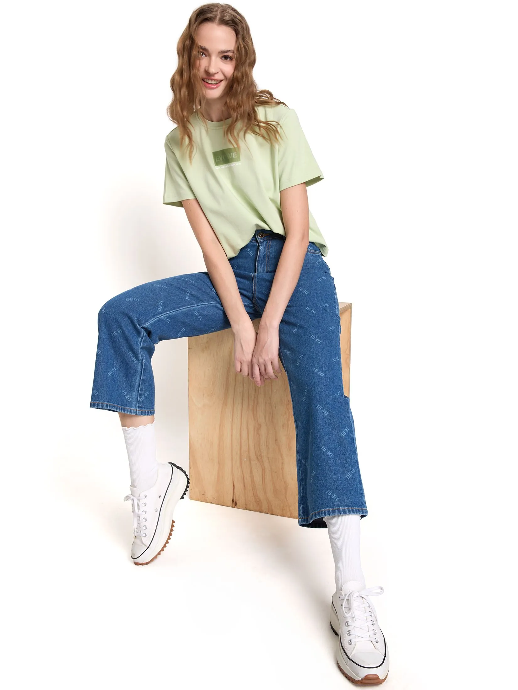 DEFRY 01 Women Pants All-Over Print 2507GLPW085