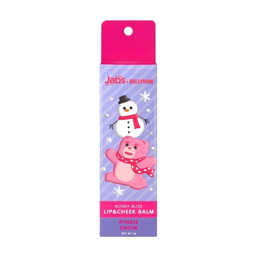 Jabs Bonny Bliss Lip  Cheek Balm Pinkie Snow 7 G.