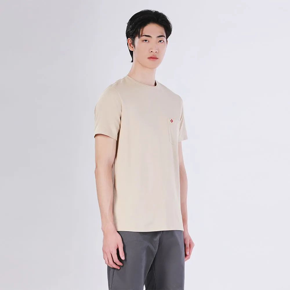 JOHN HENRY Men's T-Shirts (Slim Fit) SDM Beige