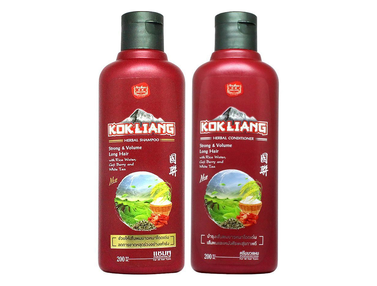 Безсульфатный шампунь с ягодами годжи Kokliang 200 мл