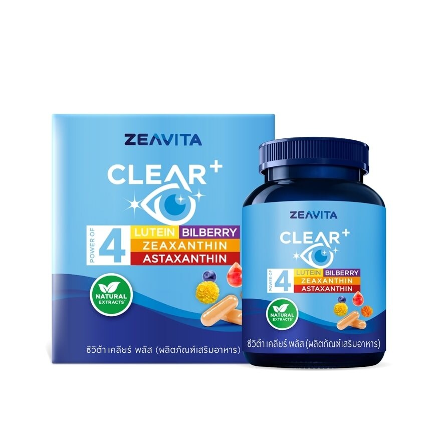 Zeavita Clear Plus (Dietary Supplement Product) 30 Capsules